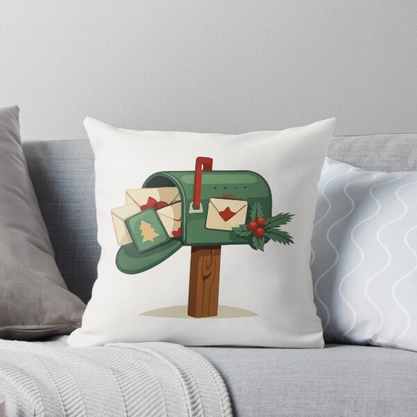 Item preview, Christmas Mailbox Holiday Cartoon  designed and sold by stylishdzign.