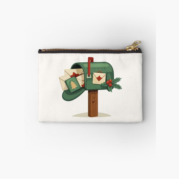 Item preview, Christmas Mailbox Holiday Cartoon  designed and sold by stylishdzign.