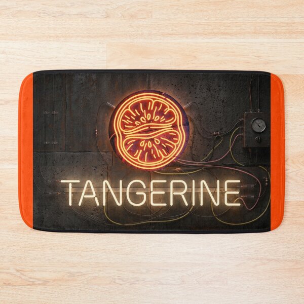 Artikelvorschau, Tangerine Brand Neon Fruit Typography Modern Streetwear Graphic entworfen und verkauft von Sulco Design.