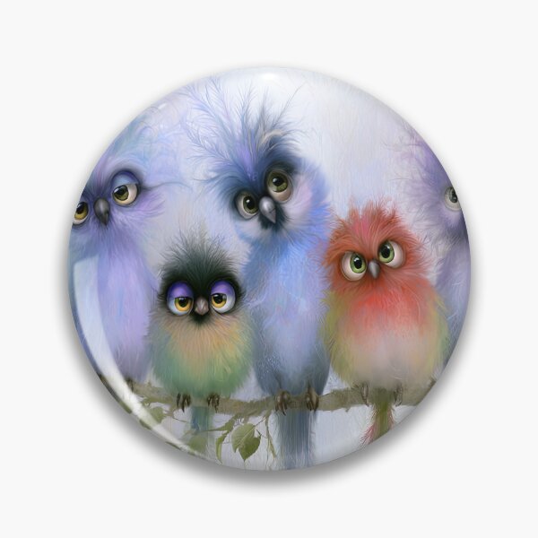 Item preview, Whimsical Perch of the Fuzzball Quintet designed and sold by bloorose.