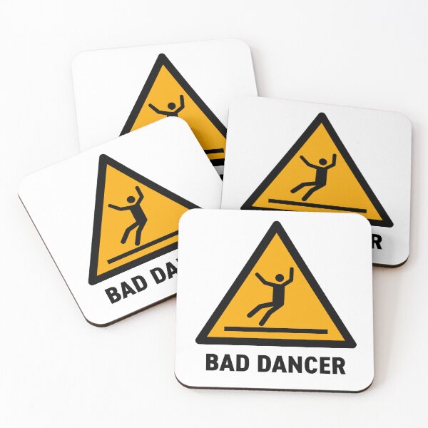Item preview, Bad Dancer Warning Sign / Light BG designed and sold by THE MURMUR.