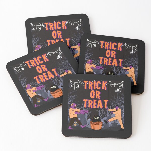 Artikelvorschau, Halloween-Cliparts zum Thema „Süßes oder Saures“, lustige Zombie-Halloween-Kunst, gruselige Friedhofsillustrationen, Halloween-Party-Design entworfen und verkauft von MariMarArt.