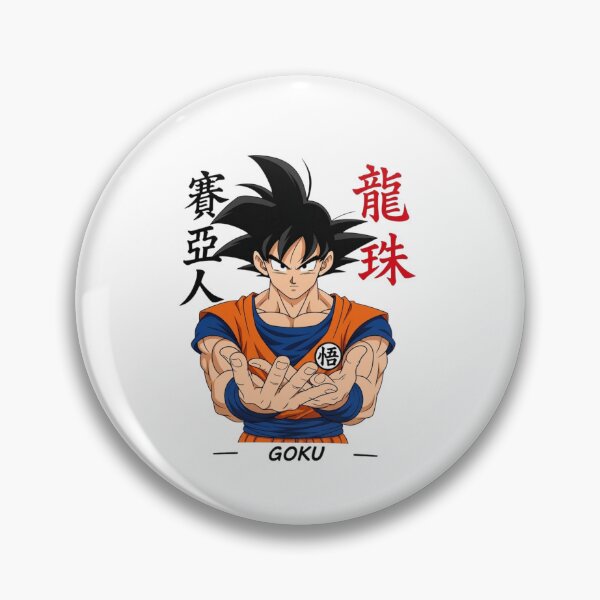 Goku Dragon Ball Z Pins and Buttons for Sale | Redbubble