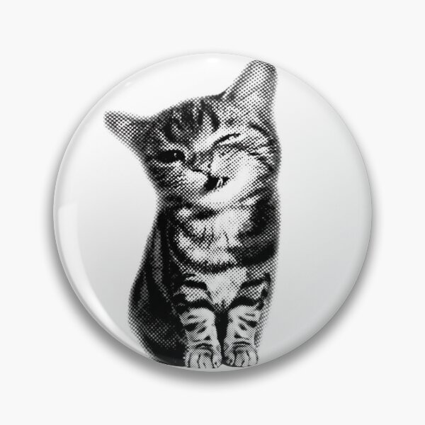 Item preview, winky kitty designed and sold by Some What Normal .