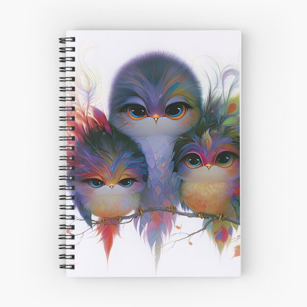 Item preview, Trio of the Prismatic Nestlings designed and sold by bloorose.