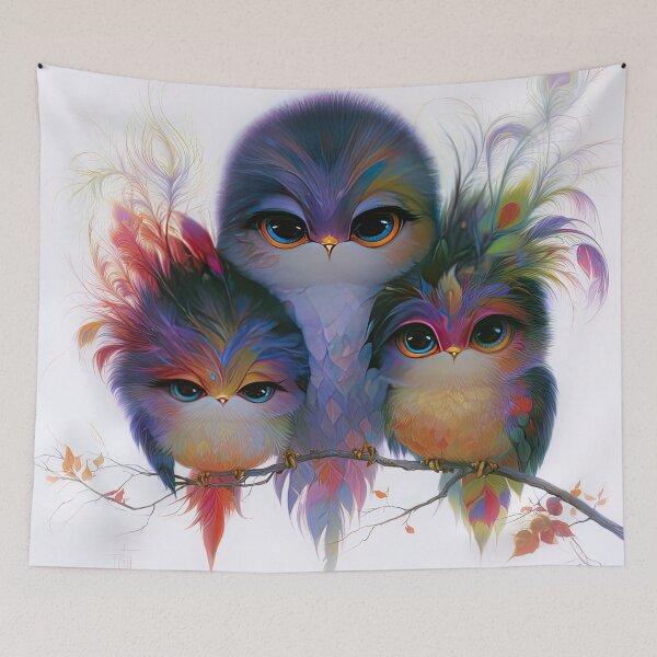 Item preview, Trio of the Prismatic Nestlings designed and sold by bloorose.