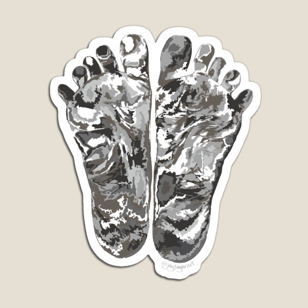Free Your Feet - Urban Camo Magnet