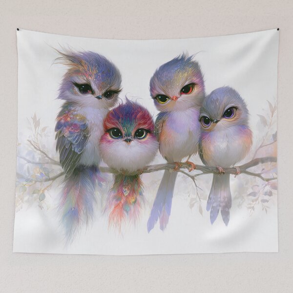 Item preview, Ensemble of the Iridescent Fledglings designed and sold by bloorose.
