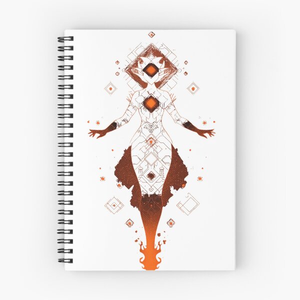 Item preview, Abstract Geometric Entity with Red Diamonds - Dark Fantasy Sci-Fi Art  designed and sold by LC&LCPlatform.
