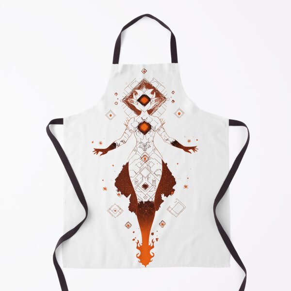 Item preview, Abstrac Geometric Entity with Red Diamonds - Dark Fantasy Sci-Fi Art  designed and sold by LC&LCPlatform.