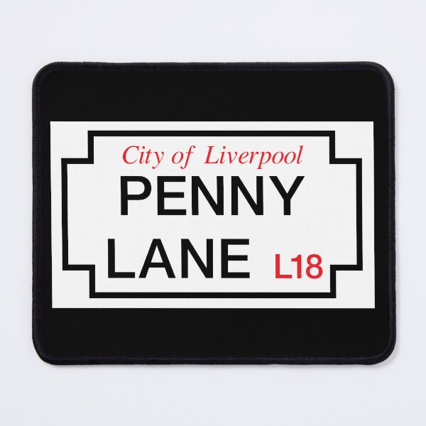 Item preview, Penny Lane Street Sign designed and sold by peterdy.
