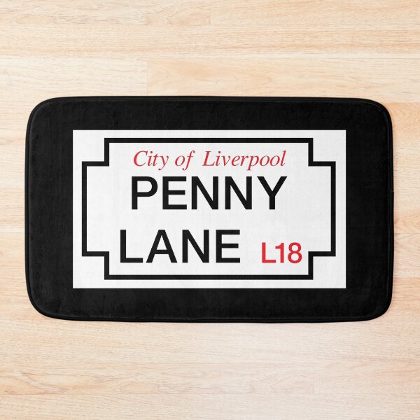 Item preview, Penny Lane Street Sign designed and sold by peterdy.