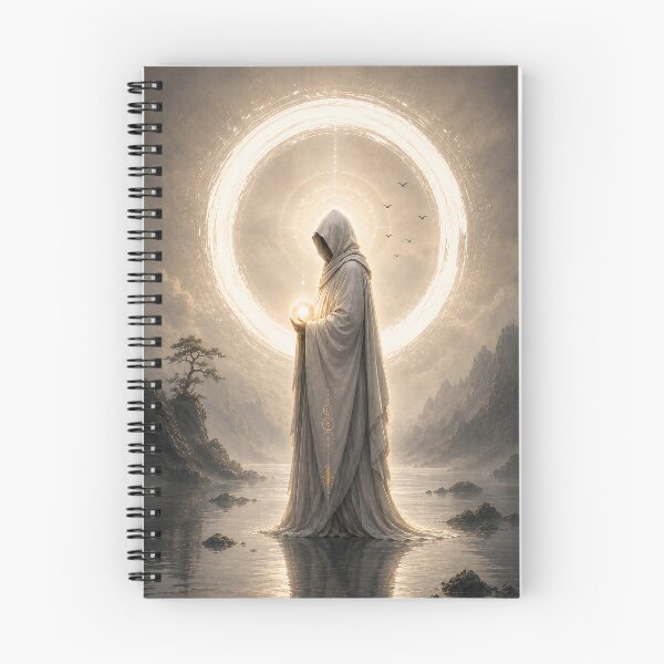Item preview, Keeper of the Inner Light – Mystical Spiritual Fantasy Art designed and sold by SacredLensV.
