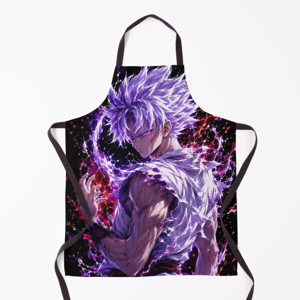 Item preview, Purple Flame Anime Warrior – Crimson Energy Superpowered Fighter Artwork designed and sold by Dyan4.