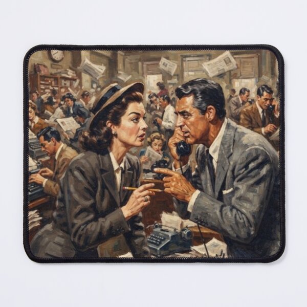 Item preview, His Girl Friday Fine Art Tribute designed and sold by Art's Diner.