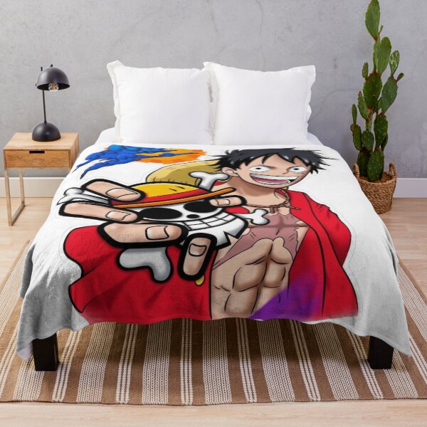 Item preview, Luffy Straw Hat Pirate Jolly Roger Design designed and sold by FreakToons.