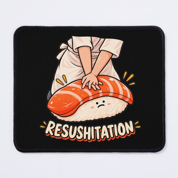 Item preview, Resushitation Funny Sushi CPR designed and sold by DogLord.