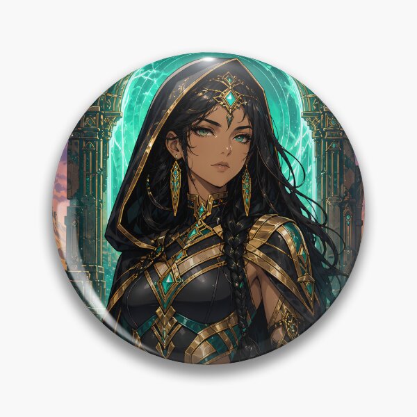 Item preview, Guardian of the Interdimensional Oasis — Emerald Cosmic Fantasy designed and sold by Apocalyptic Art Studio.