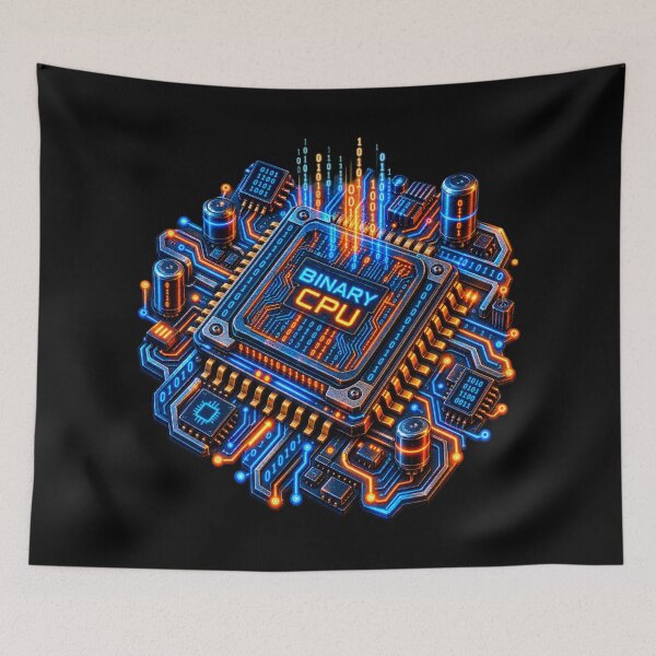 Item preview, Binary CPU — Digital Processing designed and sold by Kicor.