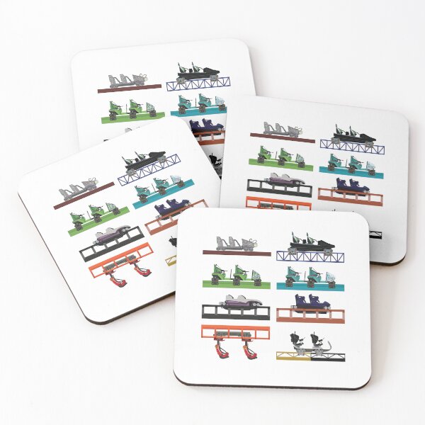 Item preview, Walibi Holland Coaster Cars Design 2027 - With YoY! designed and sold by CoasterMerch.