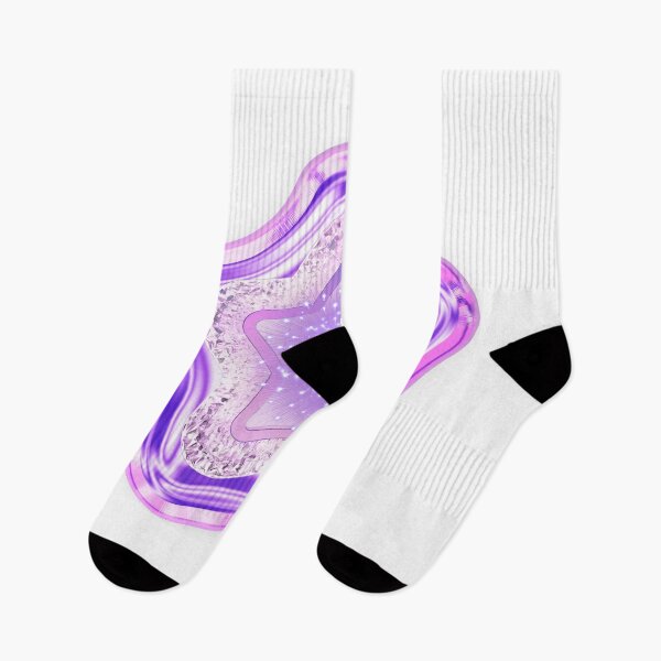 Item preview, 3D Chrome Purple Glowing Star Y2K Aesthetic designed and sold by MinimalAurashop.
