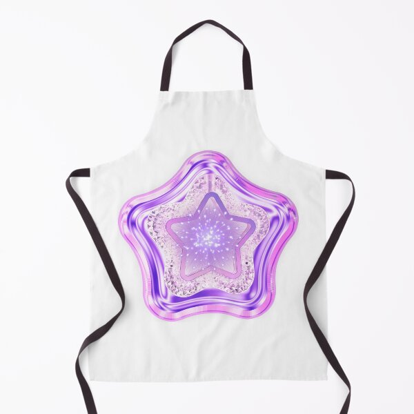 Item preview, 3D Chrome Purple Glowing Star Y2K Aesthetic designed and sold by MinimalAurashop.