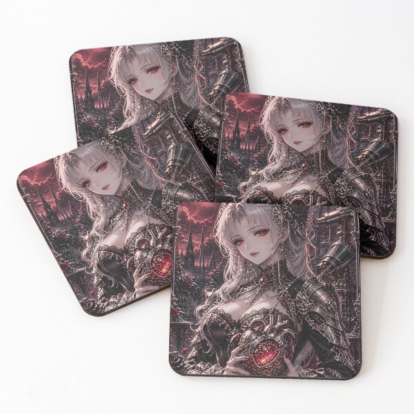 Item preview, Vampire Countess of the Mechanical Heart — Steampunk Gothic Romance designed and sold by Apocalyptic Art Studio.