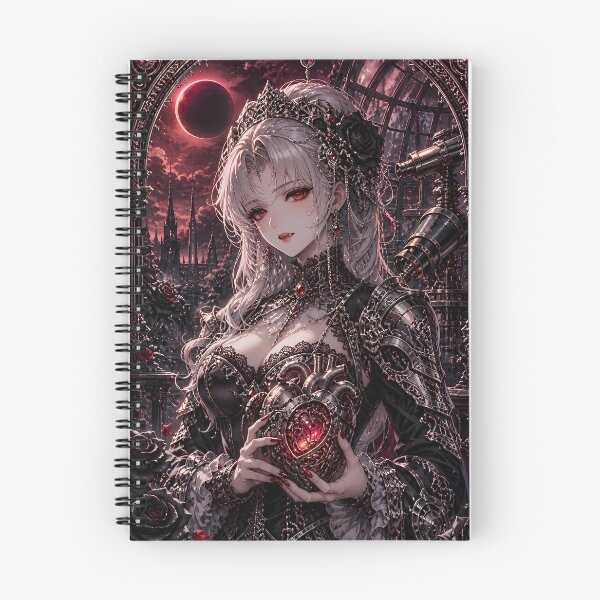Item preview, Vampire Countess of the Mechanical Heart — Steampunk Gothic Romance designed and sold by Apocalyptic Art Studio.