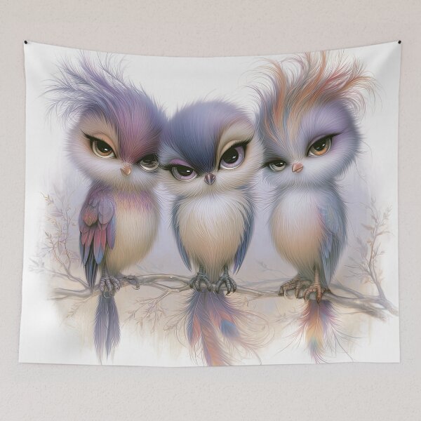 Item preview, Glamour Trio of the Forest designed and sold by bloorose.