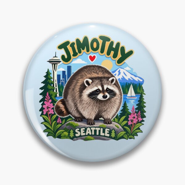 Item preview, Jimothy the  Raccoon designed and sold by Myra365Art.