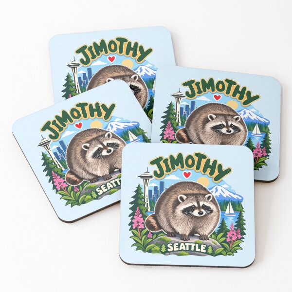 Item preview, Jimothy the  Raccoon designed and sold by Myra365Art.