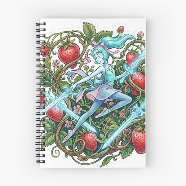 Item preview, Pearl's Strawberry Battlefield - Steven Universe Organic designed and sold by 0Zetgest.