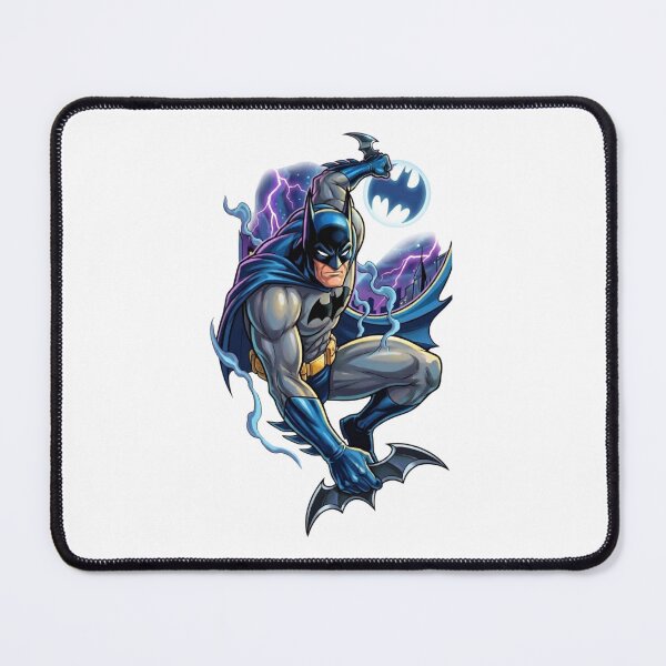 Item preview, Batman Dynamic Pose Gotham Lightning Art designed and sold by FreakToons.