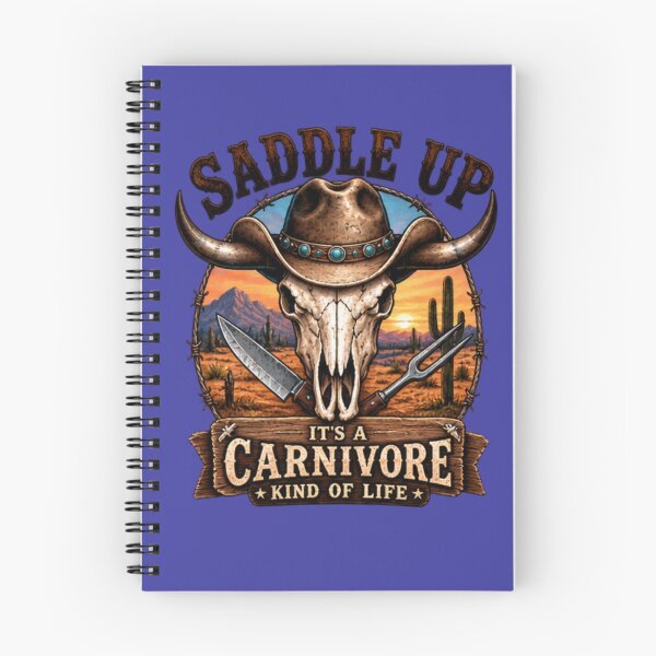 Item preview, SADDLE UP It's a Carnivore Kind of Life designed and sold by CarnivoreGifts.