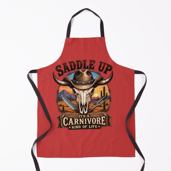 Item preview, SADDLE UP It's a Carnivore Kind of Life designed and sold by CarnivoreGifts.