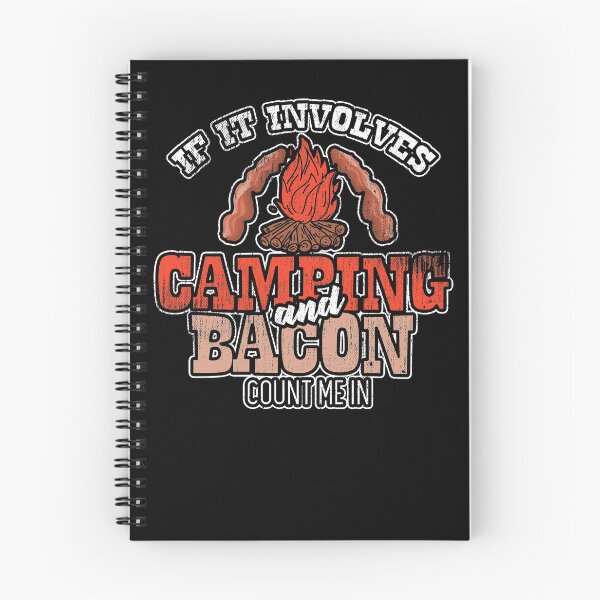 Item preview, If It Involves Camping & Bacon designed and sold by Pricity Designs.