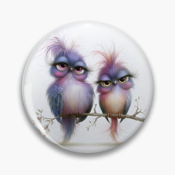 Item preview, Duo of the Sleepy Songbirds designed and sold by bloorose.