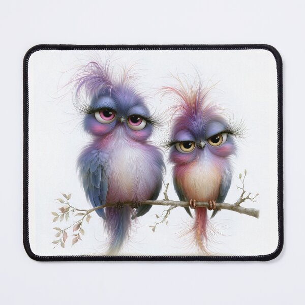 Item preview, Duo of the Sleepy Songbirds designed and sold by bloorose.