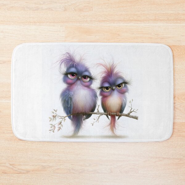 Item preview, Duo of the Sleepy Songbirds designed and sold by bloorose.