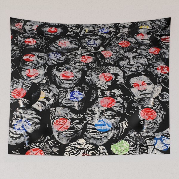 Item preview, The History of Jazz and Blues Installation – Facevinyl THE BIG COLLECTION Fine Art Print designed and sold by Yurii Yermolenko.