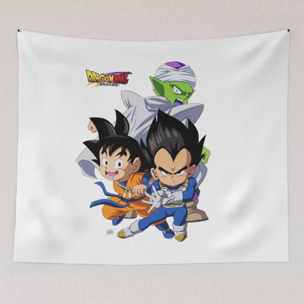 Item preview, Dragon Ball Daima Mini Goku Vegeta Piccolo designed and sold by FreakToons.