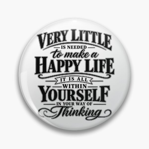 Item preview, A Happy Way of Thinking designed and sold by Quote Gallery.