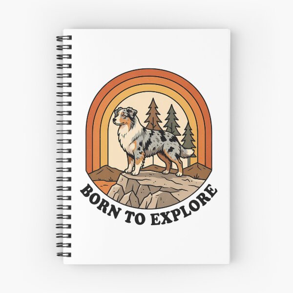 Item preview, Australian Shepherd Exploring Hills designed and sold by SHOP-Corner.