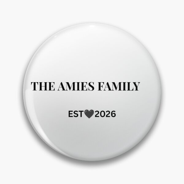 Item preview, The Amies Family Est2026-Minimalist Personalised Family Nmae designed and sold by Amies family design .
