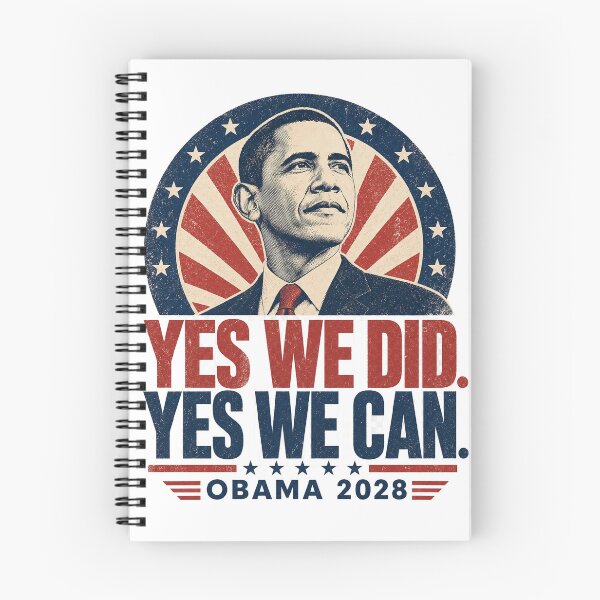 Item preview, Obama 2028 Yes We Did Yes We Can Vintage Political T-Shirt designed and sold by youcefben48.