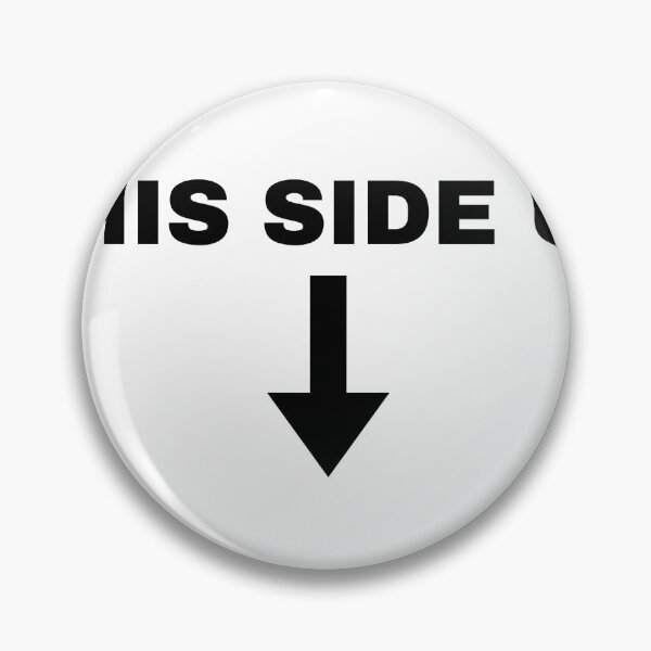 Item preview, This Side Up Funny Shipping Arrow Sarcastic designed and sold by Mixed Reviews.