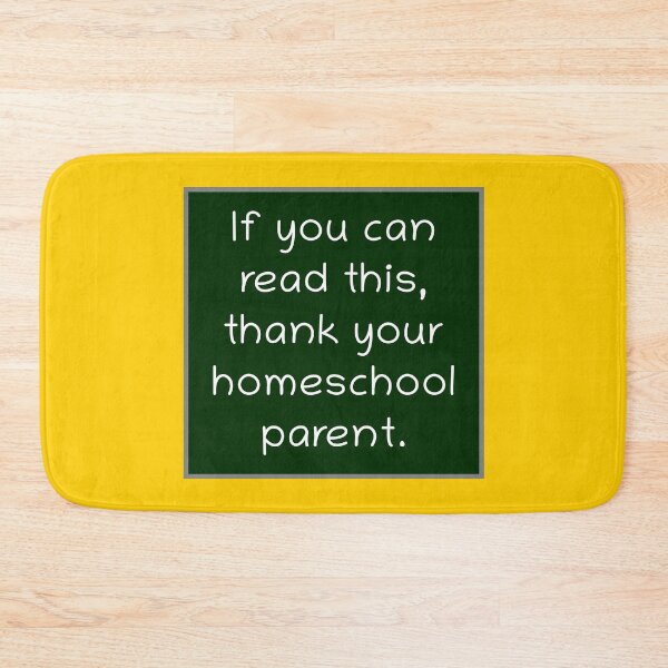 Item preview, Thank Your Homeschool Parent designed and sold by Karate Octopus.