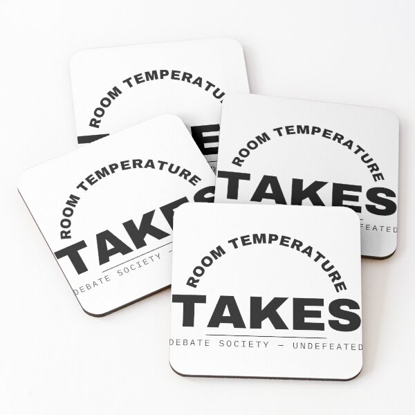 Item preview, Room Temperature Takes Debate Society Funny Opinions designed and sold by Mixed Reviews.