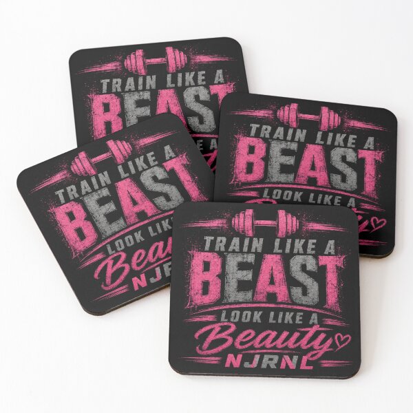 Item preview, Train Like a Beast Look Like a Beauty designed and sold by NJRNL Apparel .