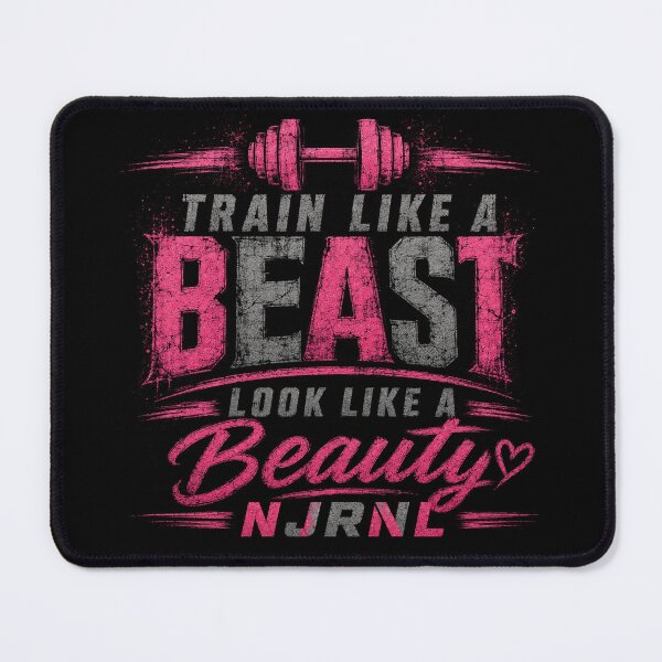 Item preview, Train Like a Beast Look Like a Beauty designed and sold by NJRNL Apparel .